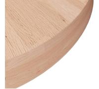 ""Bon plan"" Dessus de table Plateau pour table - JILI HOT - rond Ø30x4cm - Bois de chêne massif non traité Thome4045460