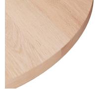 ""Bon plan"" Dessus de table Plateau pour table - JILI HOT - rond Ø40x1,5cm - Bois de chêne massif non traité Thome5324472