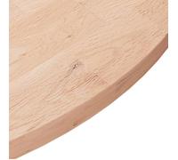 ""Bon plan"" Dessus de table Plateau pour table - JILI HOT - rond Ø70x2,5cm - Bois de chêne massif non traité Thome9193406