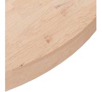 ""Bon plan"" Dessus de table Plateau pour table - JILI HOT - rond Ø90x4cm - Bois de chêne massif non traité Thome2039244