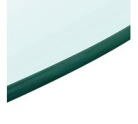 ""Bon plan"" Dessus de table Plateau pour table - JILI HOT - ronde en - Verre trempé 600 mm Thome2009775