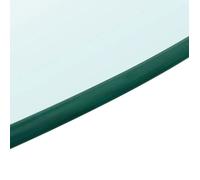 ""Bon plan"" Dessus de table Plateau pour table - JILI HOT - ronde en - Verre trempé 800 mm Thome2164879