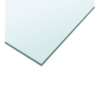 ""Bon plan"" Dessus de table Plateau pour table - JILI HOT - Transparent 50x50cm - Verre trempé Thome3455317