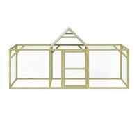 ""Bon plan"" Enclos Animaux Lapins - JILI HOT - Poulailler 300x100x150cm - - Bois de pin massif imprégné - Pour Jardin Thome7662663