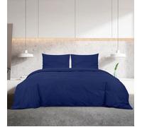 ""Bon plan"" Ensemble de housse de couette - JILI HOT - Parure de Lit - Bleu marine 140x200cm Microfibre - Pour chambre Thome6743134