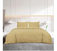 ""Bon plan"" Ensemble de housse de couette - JILI HOT - Parure de Lit - Taupe 140x200cm Microfibre - Pour chambre Thome8039013