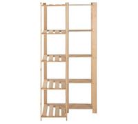 ""Bon plan"" Étagère d'angle de rangement 5 niveaux - JILIHOT - Charge 250KG - 82 5x82 5x170cm Pin Thome3365567
