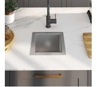 ""Bon plan"" Évier de cuisine - JILI HOT - Lavabo Installation de Cuisine fait main - Acier inoxydable Thome5010876