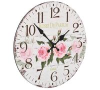 ""Bon plan"" Horloge murale - JILI HOT - vintage Fleur 30cm - Pour salon/bureau Thome1923370