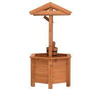 ""Bon plan"" Jardinière à puits à souhait de jardin 40x40x84cm - Bois de sapin Thome4816018