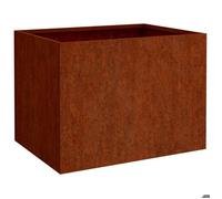 ""Bon plan""Jardinière d'extérieur - Pot & cache-pot - 62x47x46 cm acier corten FR64994309138