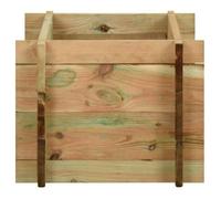 ""Bon plan"" Jardinière surélevée pour légumes - Bois de pin imprégné 40cm - pour Plantes Grimpantes Thome9698356