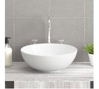 ""Bon plan"" Lavabo blanc 28x28x10cm céramique Thome9571075