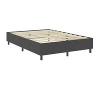""Bon plan""Lit 2 places Gris - 180x200 cm - LEMON® - Sommier à lattes de lit - sans matelas - gris tissu 180x200 cm 2002792