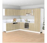 ""Bon plan"" Meuble Bas Cuisine/ Armoire basse - JILI HOT -chêne sonoma 80x46x81,5cm - Bois d’ingénierie Thome3070651