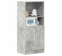""Bon plan"" Meuble Bas Cuisine/ Armoire de cuisine - JILI HOT - gris béton 57x41,5x131,5cm - Bois ingénierie Thome7036041