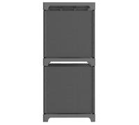 ""Bon plan"" Meuble de Rangement anti-basculement - JILI HOT - Étagère d'affichage 6 cubes Gris 103x30x72,5cm Tissu Pour Bureau/Salon