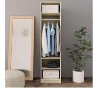 ""Bon plan"" Meuble Penderie Dressing - JILI HOT - Garde-robe Chêne sonoma 50x50x200cm - Bois d'ingénierie Thome9112640