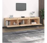 ""Bon plan"" Meubles TV - 3 pcs - JILI HOT - meubles HiFi Suspendu - - Bois massif de pin - Pour salon Thome5583053