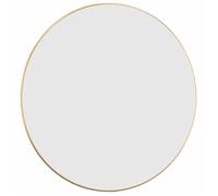 ""Bon plan"" Miroir mural - JILI HOT - Miroir Suspendu décor Doré Ø 60cm Rond - Pour chambre/salon Thome4966699