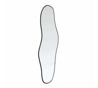 ""Bon plan"" Miroir mural - JILI HOT - Miroir Suspendu décor Noir 90x40cm - Pour chambre/salon Thome6459182