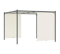 ""Bon plan"" Pergola/Tonnelle/Arche - JILI HOT - Pergola avec toit réglable Crème Blanc 3x3 m Acier Thome5051168