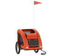""Bon plan"" Poussette d'Animaux Remorque de vélo - JILI HOT - pour animaux de compagnie orange Thome3574642