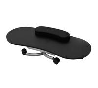 ""Bon plan"" Table à manucure pliable avec roulettes Noir Thome1470150