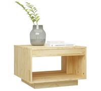 ""Bon plan"" Table basse/table d'appoint - JILI HOT - 50x50x33,5cm - Bois de pin massif - Pour salon Thome1988881