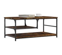 ""Bon plan"" Table basse/table d'appoint - JILI HOT - chêne fumé 90x49x40cm - Bois d'ingénierie - Pour salon Thome8051972