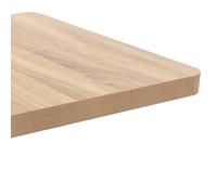 ""Bon plan"" Table de bistro - JILI HOT - Marron clair 60x60cm MDF - Pour salon/Cuisine/2 Personnes Thome4724300