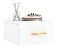 ""Bon plan"" Table de chevet - JILI HOT - meuble Étagère de Rangement murale blanc 35x35x20cm Thome4996205