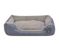 ""Bon plan"" Tapis Matelas Antidérapant Lit pour chiens - JILI HOT - avec coussin rembourré Taille S Gris Thome8857080