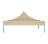 ""Bon plan"" Toit de tente de réception - JILI HOT - résistant aux UV - 2x2 m Beige 270 g/m² Thome5095881