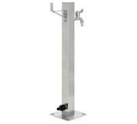 ""Bon plan"" Tonneau de Pluie Extérieur - JILIHOT - Colonne à eau de jardin carrée - Acier inoxydable 65cm Thome3261173
