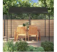 ""Bon plan"" Tonnelle - JILI HOT - Chapiteau et Pavillon Auvent de parasol 3 x 2,4 m Anthracite - Pour Terrasse/jardin Thome3640819