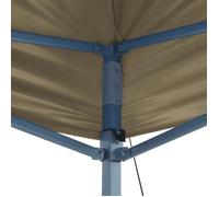 ""Bon plan"" Tonnelle - JILI HOT - Chapiteau et Pavillon Tente pliable 3 x 6 m Blanc crème - Pour Terrasse/jardin Thome7030994