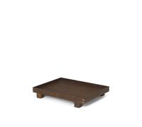 Bon Plateau en Bois Petit Chêne Fumé