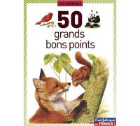Bon point éditions lito animaux texte pédagogique au verso 140x102mm boîte 50 unités