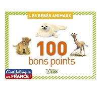 Bon point éditions lito bébés animaux texte pédagogique au verso 61x82mm boîte 100 unités