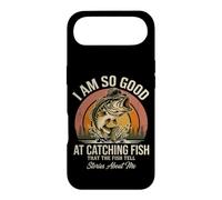 Bon pour Attraper des Poissons, Histoires de pêche Amusantes, pêcheur de Bar Coque pour iPhone Air
