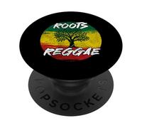 Bon Rastafari Vibes Uniquement Rasta Jamaica Reggae PopSockets PopGrip Adhésif
