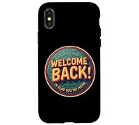 Bon Retour, Je suis Content Que tu sois là, Professeur de Retour à l'école Coque pour iPhone X/XS