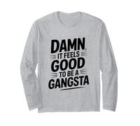 Bon Sang, ça Fait du Bien d'être dans Une Ambiance de Gangsta Manche Longue