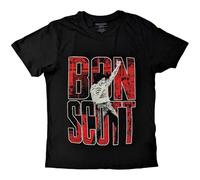 Bon Scott Big Type Logo T Shirt Size XL