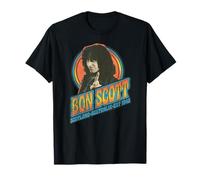 Bon Scott Photo Graphique rétro Rock Vieilli T-Shirt