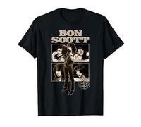 Bon Scott Sépia Collage photo T-Shirt