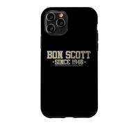 Bon Scott Since 1946 Logo athlétique Vieilli Coque pour iPhone 11 Pro