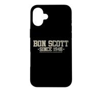 Bon Scott Since 1946 Logo athlétique Vieilli Coque pour iPhone 16 Plus