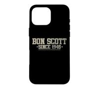Bon Scott Since 1946 Logo athlétique Vieilli Coque pour iPhone 16 Pro Max